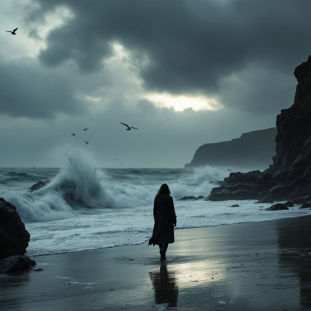 solitary-figure-desolate-beach-twilight