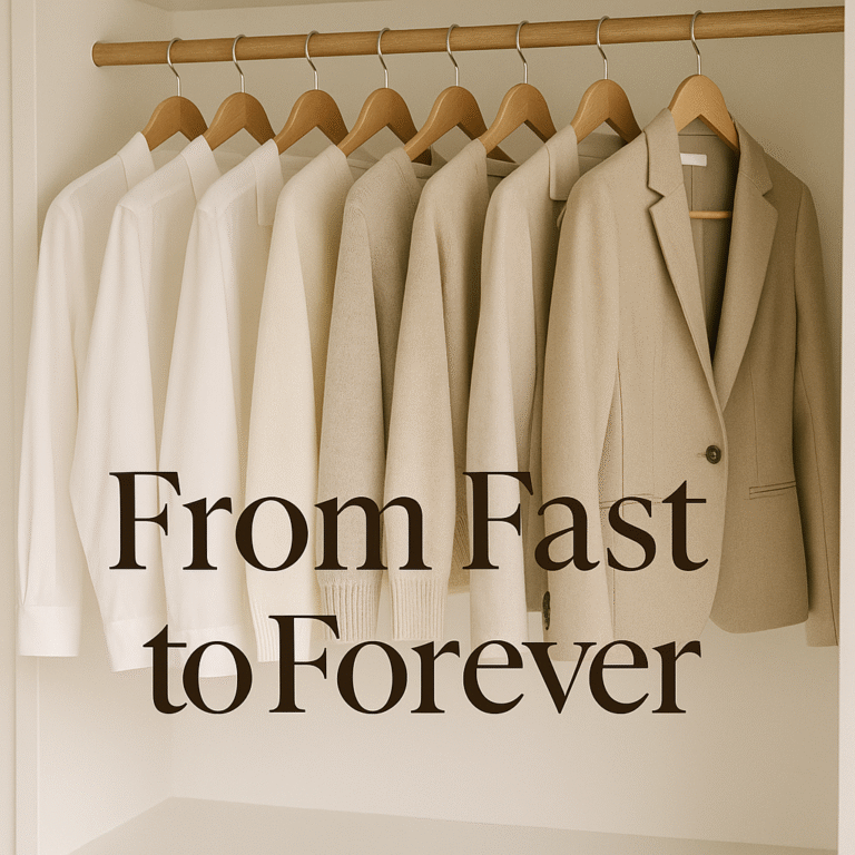 From Fast to Forever: 10 Game-Changing Ways to Build a Sustainable Wardrobe Without Breaking Your Budget