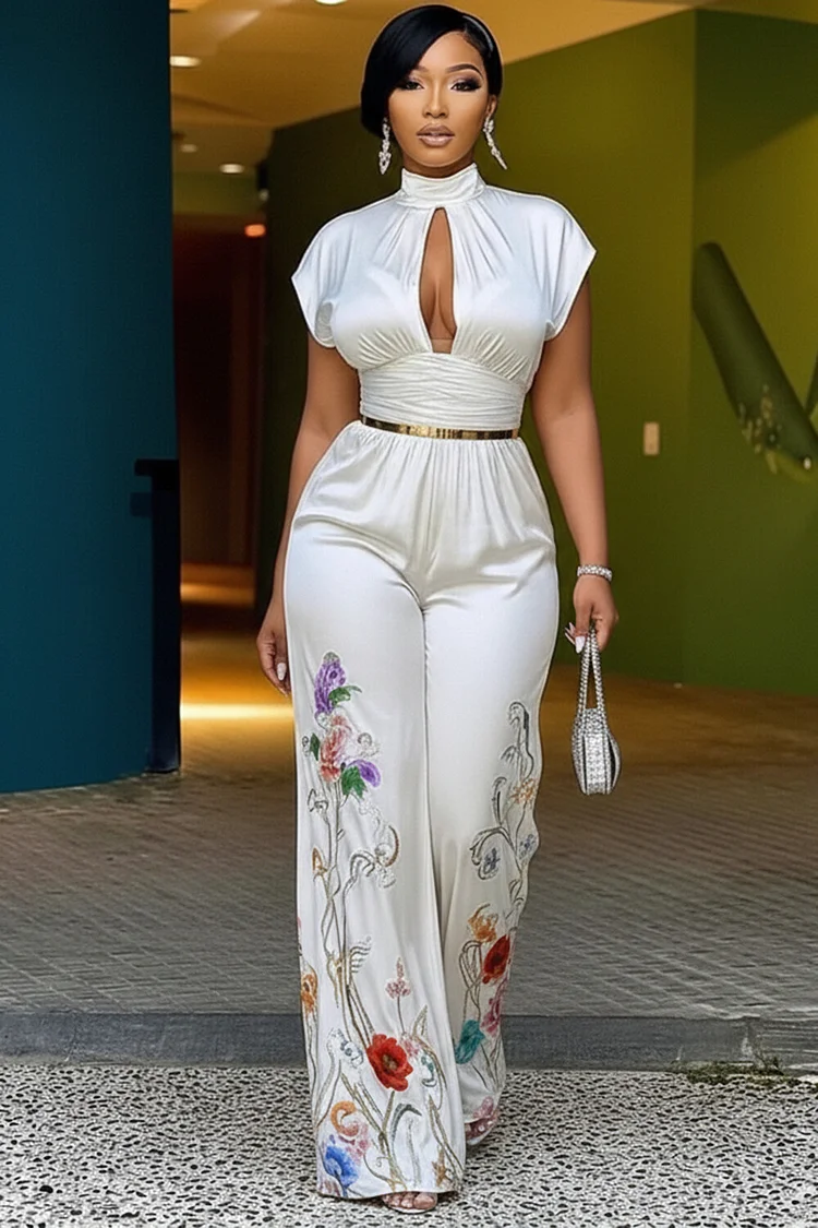 The Mock Neck Cut Out Jumpsuit – Your Ultimate Wardrobe Staple